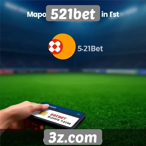 Métodos de pagamento aceitos no 521bet