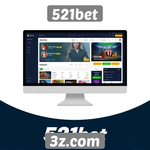 Facilidade de uso da interface do 521bet é destacada